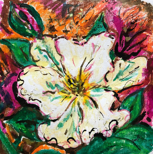 Double Tulip - Flower Painting