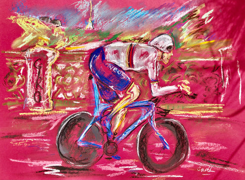 Times trials stage one Giro d’Italia 2021 - Cycling drawing