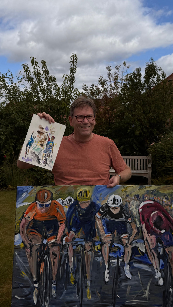 Garth Bayley Joins the North Yorkshire Grand Prix as Artist in Residence