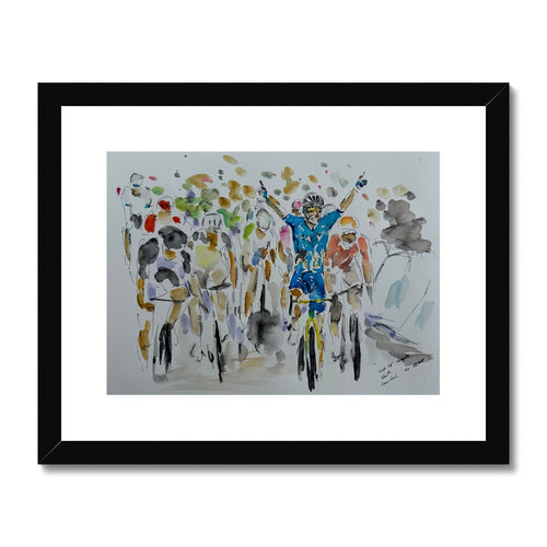 The GOAT - Mark Cavendish Framed & Mounted Print