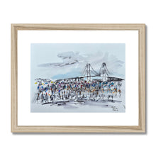 The Bridge - Tour de France 2022 Framed & Mounted Print