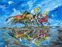 Galloping across the Beach- Horse Painting