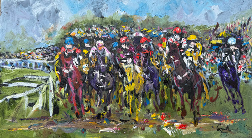 Irish thunder - Horse Racing Painting