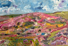 Blush of the Moorland- Landscape painting