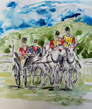 His Majesty at Ascot - Horse Painting