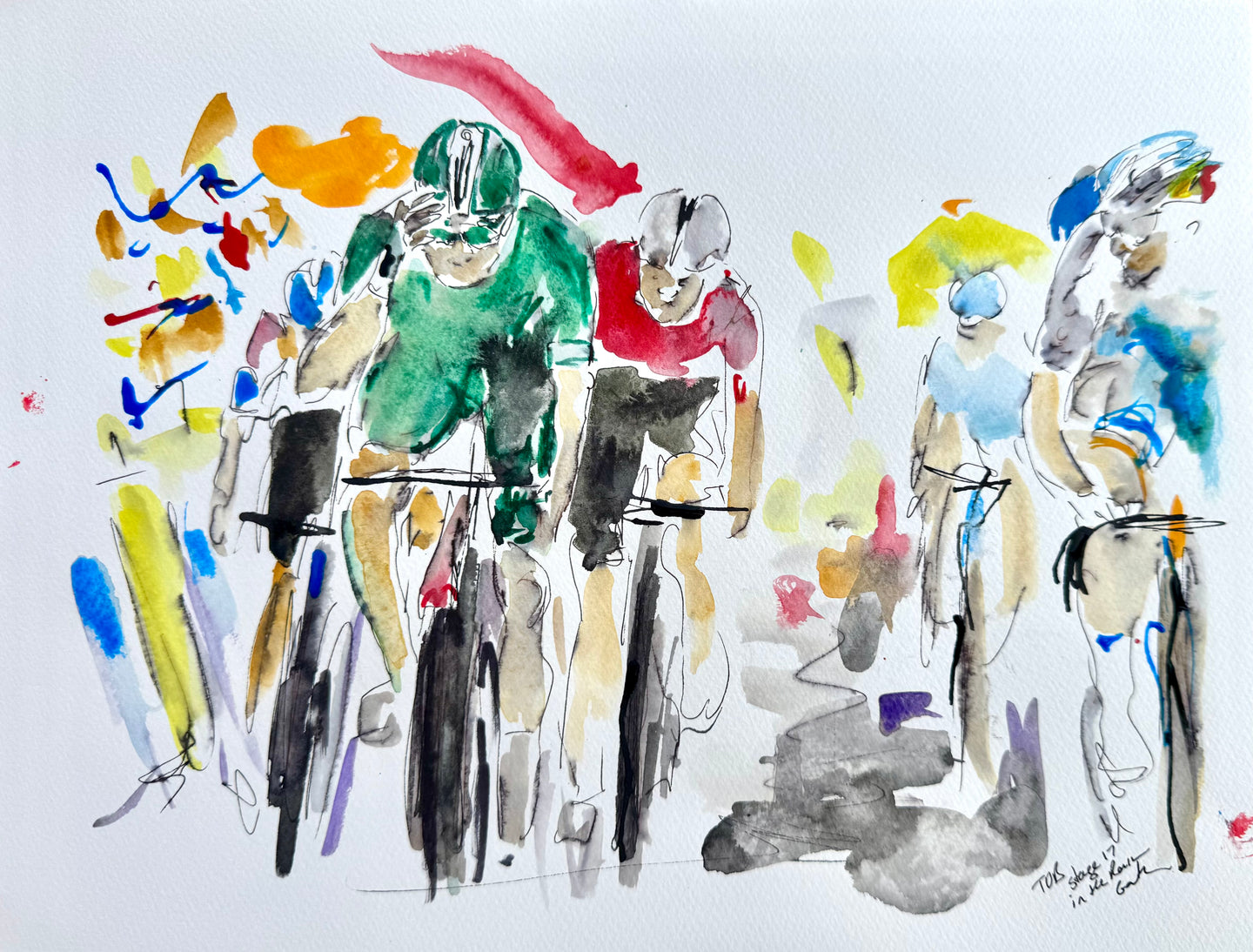 Chaos in the Rain- Stage 17 TDF25