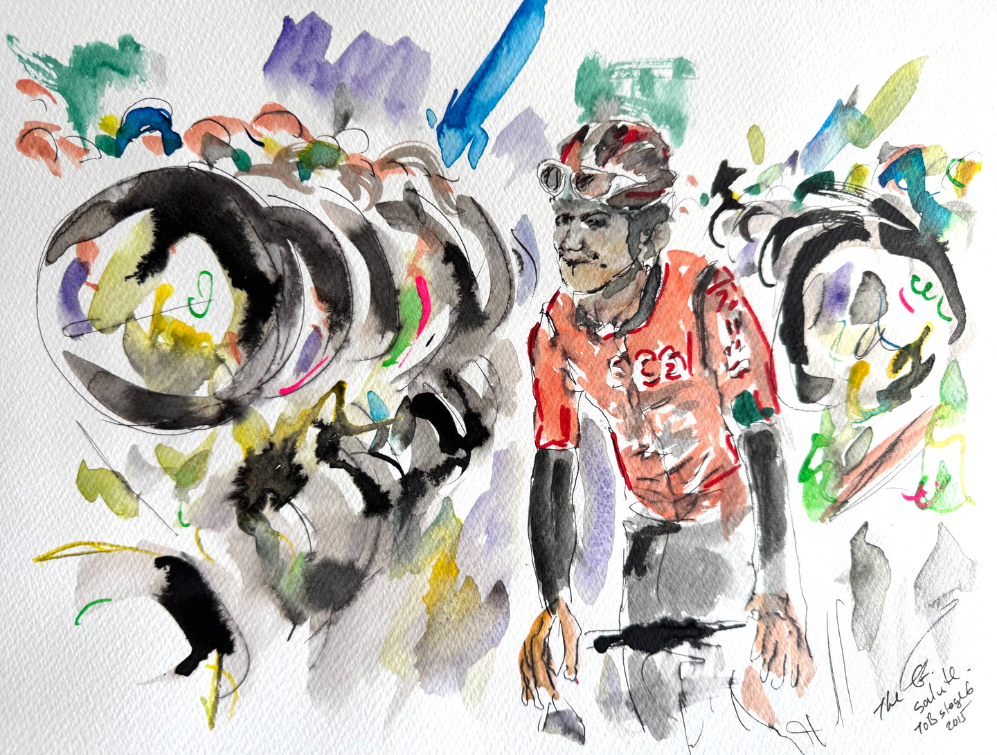 Salute !! A tribute to a fine Cyclist 