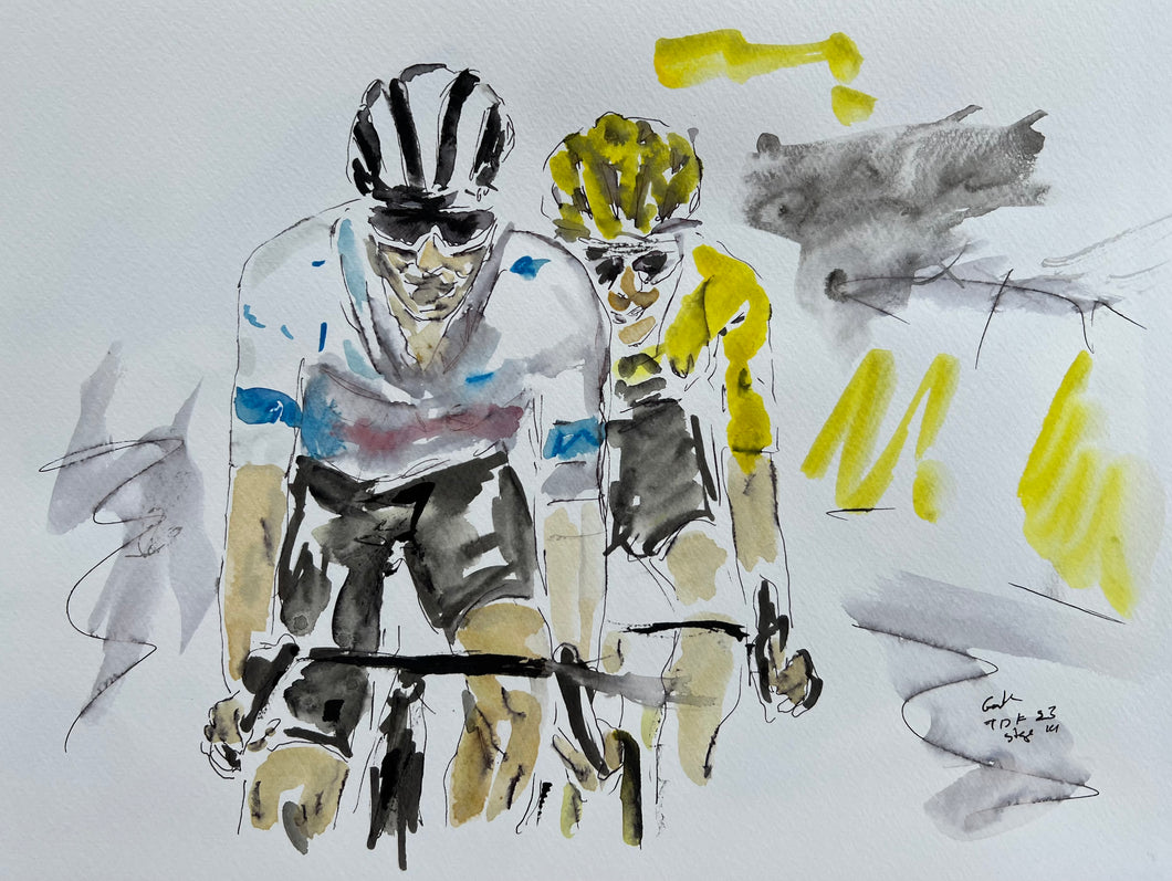 Epic Battle - Cycling Painting