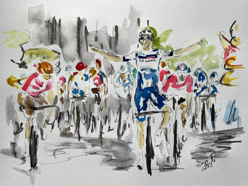 Elation - Cycling painting