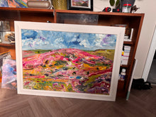 Blush of the Moorland- Landscape painting
