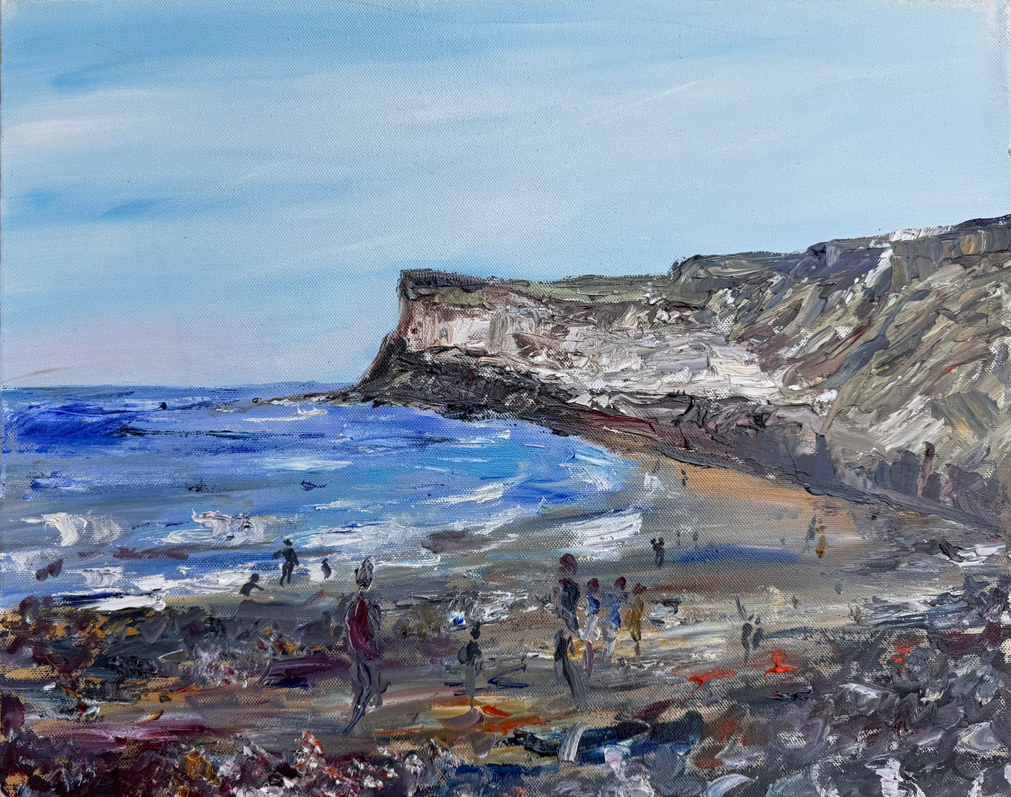 Saltburn on sea - seascape