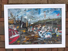 Paddy's Hole - South Gare- Boat painting