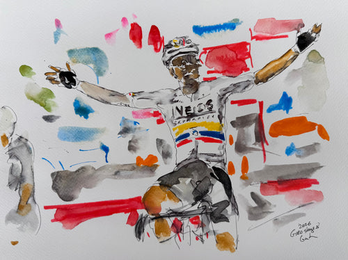 Jhonatan Narváez taking a dramatic solo victory in Fermo