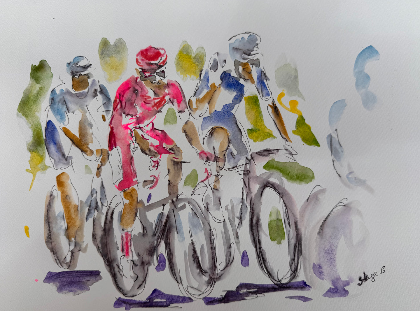 Relaxed Afonso stage 13 giro 26