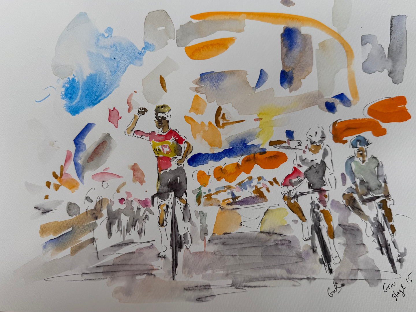 Fredrik Dversnes UnoX winning Stage 15 Giro 2026