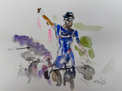 Mas and Narváez together on the climb. stage 12 giro 26