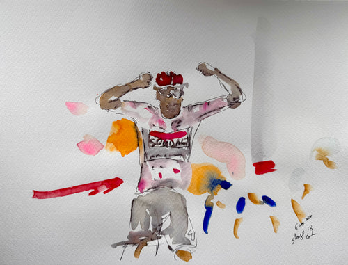 Paul Magnier completes hat-trick . stage 18 Giro 26