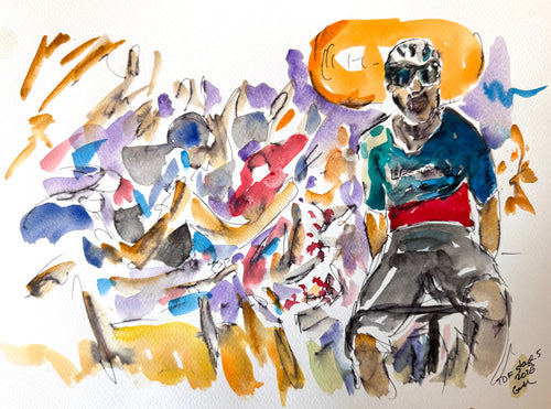 Chaotic Bunch Sprint Leeda to Win . TDF 2026 stage 5