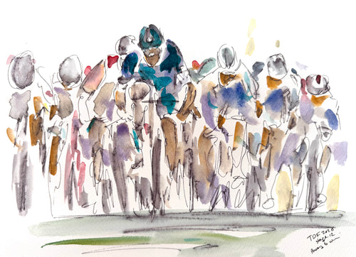 Powering to a win. Stage 12 TDF 2026