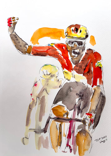 Søren Wærenskjold (Uno-X Mobility) wins sprint on stage 11 TDF 2026
