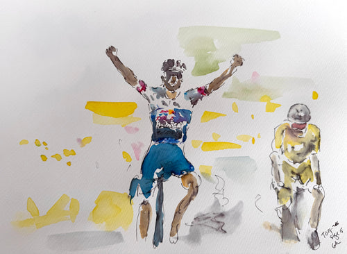An Uphill Sprint to Victory - TDF 2026 stage 15