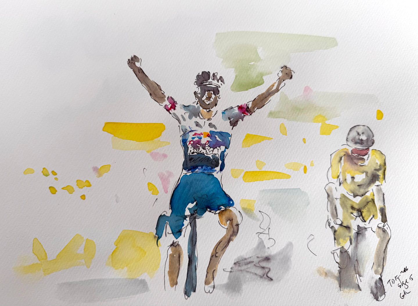 An Uphill Sprint to Victory - TDF 2026 stage 15