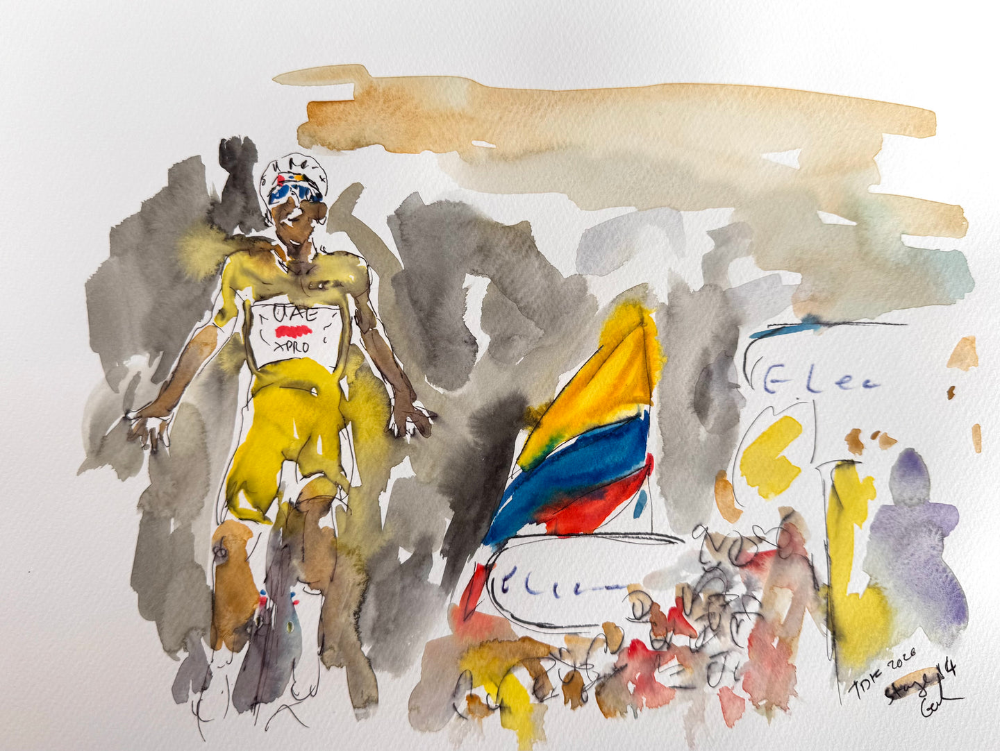Pogačar's explosive attack on the Col du Haag. Stage 14 TDF 2026