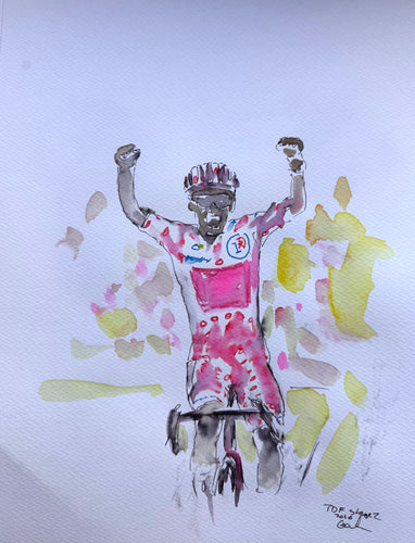 King of the mountain win for the Queen stage  TfD 2026 stage 20