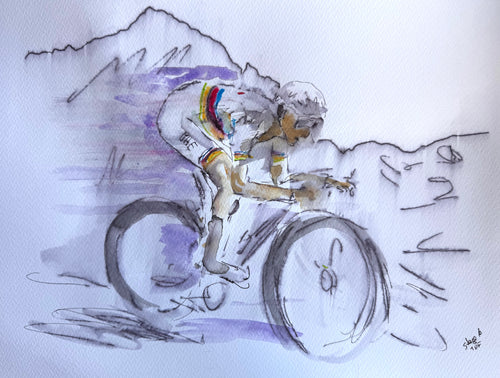 In the mountains TdF stage 6 2026