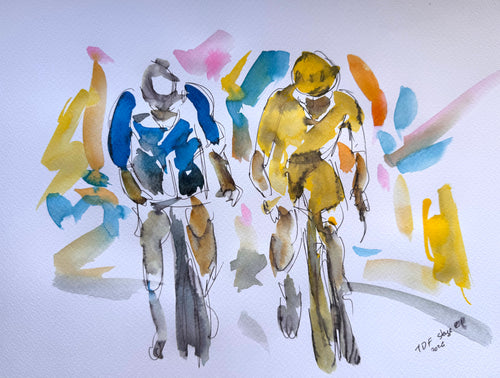Powering over the Montmartre. TdF stage 21  2026