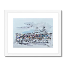 The Bridge - Tour de France 2022 Framed & Mounted Print