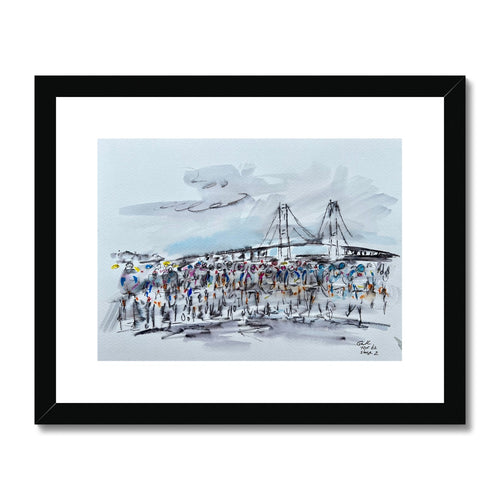 The Bridge - Tour de France 2022 Framed & Mounted Print