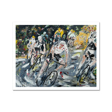 King of the mountain.  Tour de France  Fine Art Print