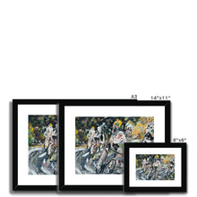 King of the mountain.  Tour de France  Framed & Mounted Print