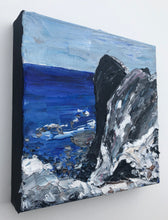 Rock formation at Lythe - Seascape Painting