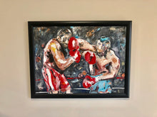 Ducking and Diving - Boxing Painting