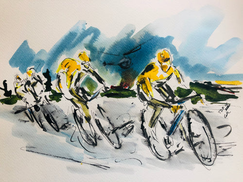 Tour de France stage fourteen 2020 - Cycling Art