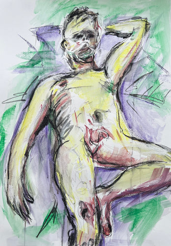 Contemplation - Figure Drawing