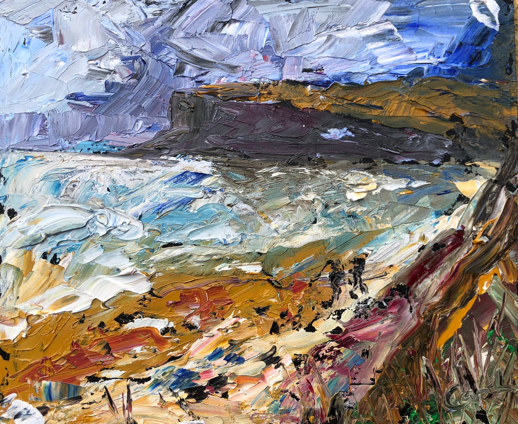Saltburn by the sea - Seascape painting