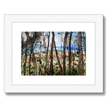 In the forest Framed & Mounted Print