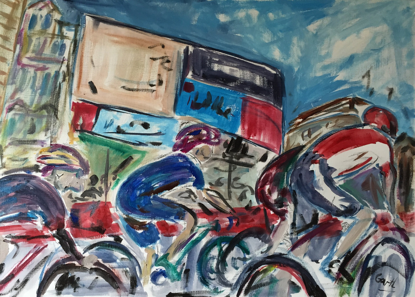 [original painting] - Garth Bayley Art