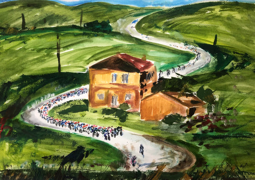Giro d'Italia stage 11- the gravel